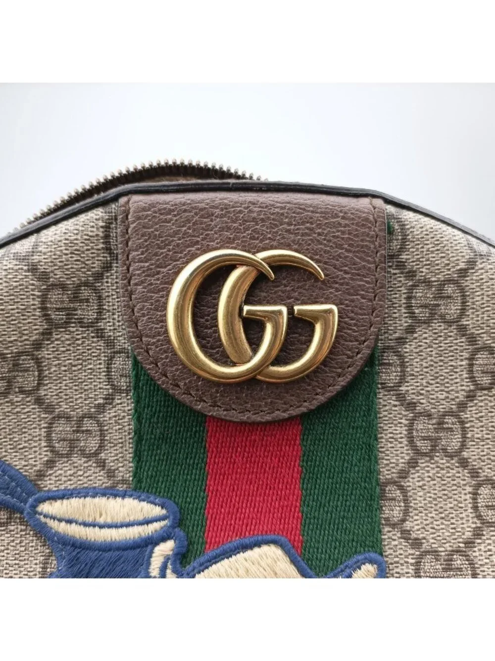 Gucci Three Little Pigs Brown Multicolor Backpack